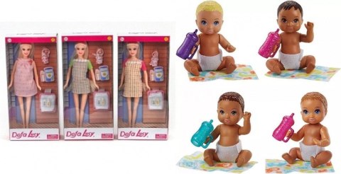 Adar Pakiet PROMOCJA lalka w ciąży+Barbie niemowlak Adar (419609+407399)