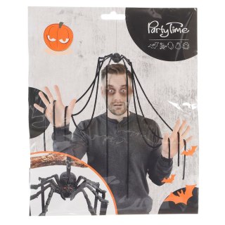 Arpex Ozdoba halloweenowa Arpex pająk XL z odnóżkami (HA6501)