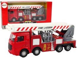 Lean Samochód strażacki Napęd Frykcyjny Drabina Kosz 1:55 Lean (13332)