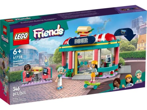 Lego Klocki konstrukcyjne Lego Friends bar w śródmieściu Heartlake (41728)