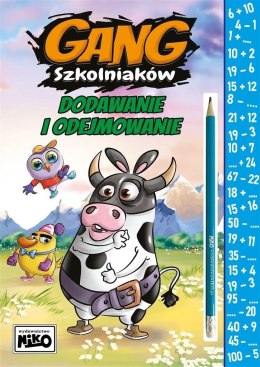 Niko Książeczka edukacyjna Niko Gang Szkolniaków. Dodawanie i odejmowanie