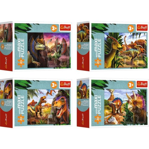 Trefl Puzzle Trefl Świat Dinozaurów 54 el. (56036)