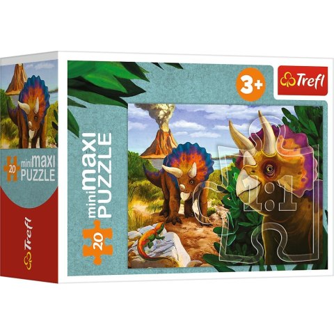 Trefl Puzzle Trefl Świat Dinozaurów 54 el. (56036)