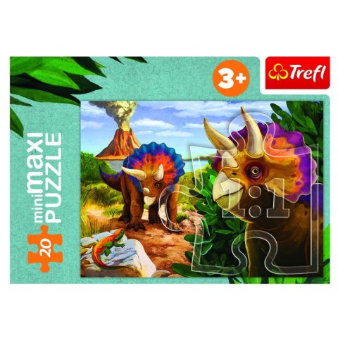 Trefl Puzzle Trefl Świat Dinozaurów 54 el. (56036)