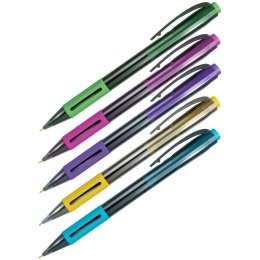Berlingo Długopis Berlingo Color niebieski 0,7 mm mix kolorów gumowy uchwyt niebieski 0,7mm (242244)