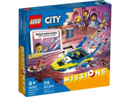 Lego Klocki konstrukcyjne Lego City misja wodnej policji (60355)