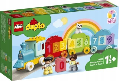 Lego Klocki konstrukcyjne Lego Duplo pociąg z cyferkami - nauka liczenia (10954)