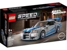 Lego Klocki konstrukcyjne Lego Speed Champions Nissan Skyline GT-R (R34) z filmu „Za szybcy, za wściekli
