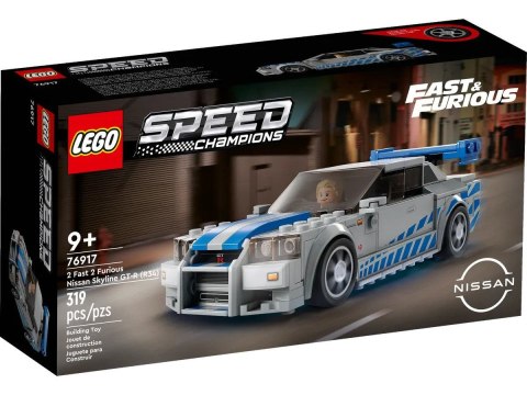 Lego Klocki konstrukcyjne Lego Speed Champions Nissan Skyline GT-R (R34) z filmu „Za szybcy, za wściekli" (76917)