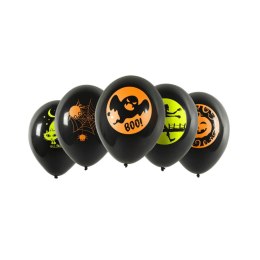 Arpex Balon gumowy Arpex Halloween 5szt. czarny 280mm (HA8178)