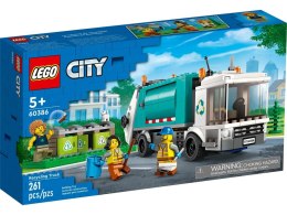 Lego Klocki konstrukcyjne Lego City ciężarówka recyklingowa (60386)