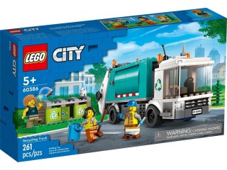 Lego Klocki konstrukcyjne Lego City ciężarówka recyklingowa (60386)