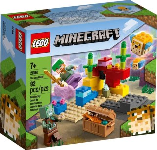 Lego Klocki konstrukcyjne Lego Minecraft rafa koralowa (21164)