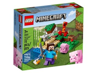 Lego Klocki konstrukcyjne Lego Minecraft zasadzka Creepera (21177)