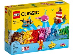 Lego Klocki konstrukcyjne Lego Classic Kreatywna oceaniczna zabawa (11018)