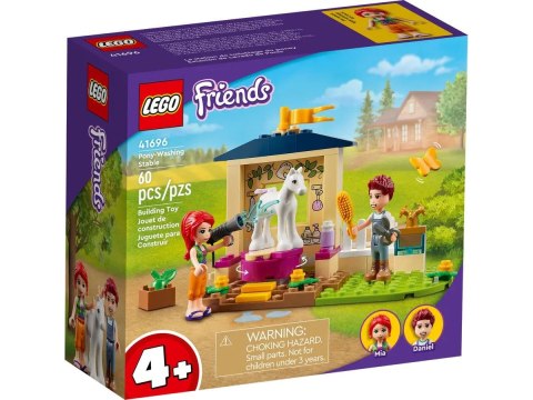 Lego Klocki konstrukcyjne Lego Friends stajnia do mycia kucyka (41696)