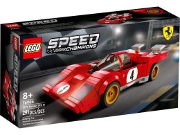 Lego Klocki konstrukcyjne Lego Speed Champions 1970 Ferrari 512 M (76906)