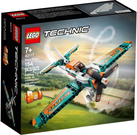 Lego Klocki konstrukcyjne Lego Technic samolot wyścigowy (42117)