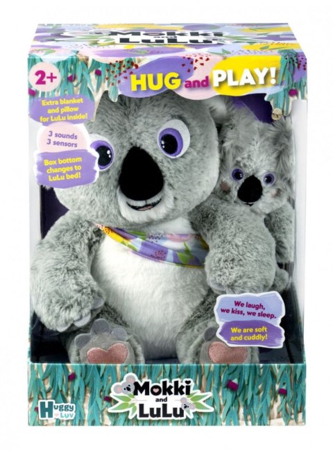 Tm Toys Pluszak interaktywny Koala Mokki z małą Lulu Tm Toys (DKO0372)