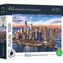 Trefl Puzzle Trefl UFT Manhattan, New York, USA 1500 el. (26189)