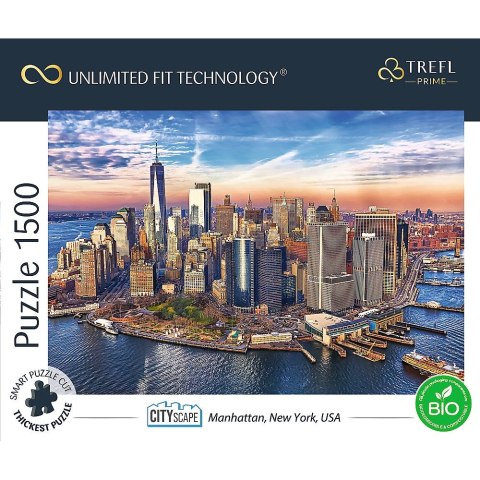 Trefl Puzzle Trefl UFT Manhattan, New York, USA 1500 el. (26189) Trefl Puzzle Trefl UFT Manhattan, New York, USA 1500 el. (26189)