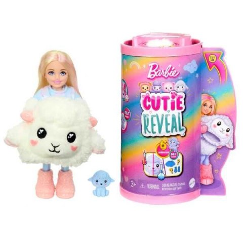 Barbie Lalka Barbie Cutie Reveal Chelsea Seria Słodkie stylizacje [mm:] 120 (HKR17)