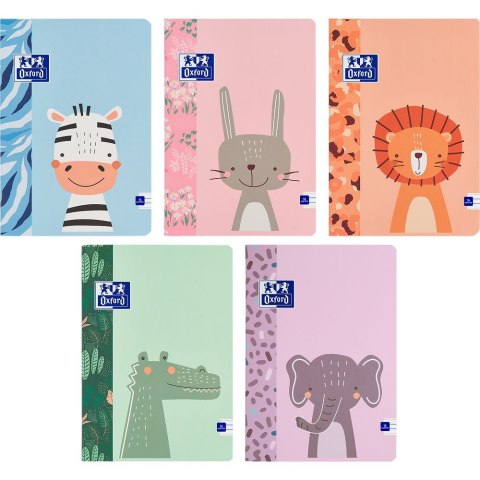 Oxford Zeszyt Oxford kids A5 16k. 90g podwójna linia (400170238)