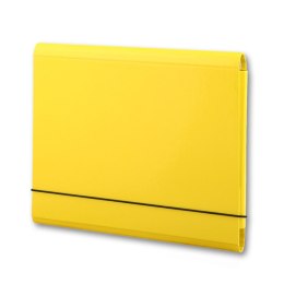 Penmate Teczka kartonowa na gumkę pastelowa żółta A4 łamana z gumką A4 żółty Penmate (TT7727)