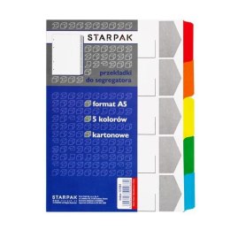 Starpak Przekładka czysta Starpak Office A5 mix 10k (131561)