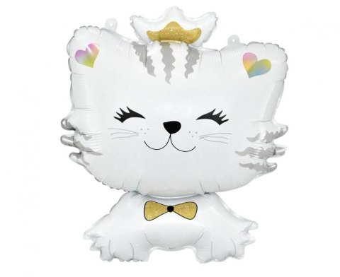 Godan Balon foliowy Godan biały kotek 39x49cm (BF-HBKO) Godan Balon foliowy Godan biały kotek 39x49cm (BF-HBKO)