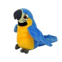 Lean Pluszak interaktywny Gadająca Papuga Niebieska Powtarzająca Słowa Lean (9990)