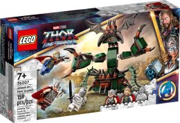 Lego Klocki konstrukcyjne Lego Marvel Super Heroes Atak na Nowy Asgard (76207)