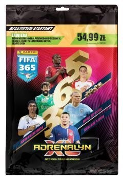 Panini Karty Panini Megazestaw startowy FIFA 365 Adrenalyn XL 2024 21 sztuk