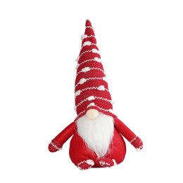 Arpex Ozdoba świąteczna Skrzat z czapką w kropki - czerwony Arpex (BN0360CZE-0339)