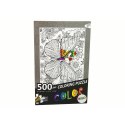 Lean Puzzle Lean Do Kolorowania 500 Elementów Motyl 500 el. (14152)