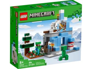 Lego Klocki konstrukcyjne Lego Minecraft ośnieżone szczyty (21243)