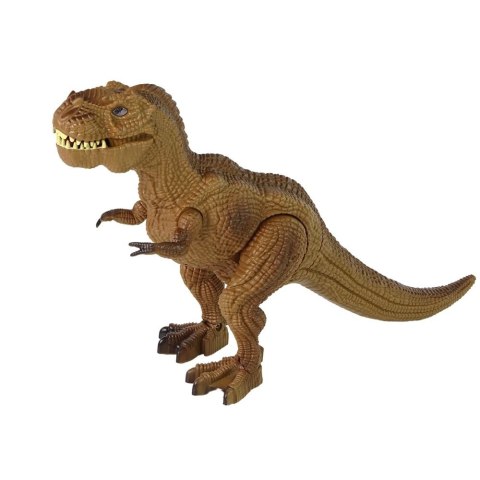 Lean Figurka Lean Dinozaur Zdalnie Sterowany Brąz Tyranozaur Dźwięk (12433)