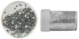 Titanum Zestaw brokat + konfetti Titanum Craft-Fun Series srebrny