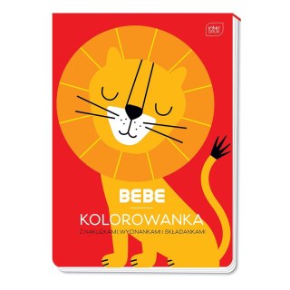 Bebe Kolorowanka Bebe BB KIDS Blok kolrowanek A4 (z naklejkami)