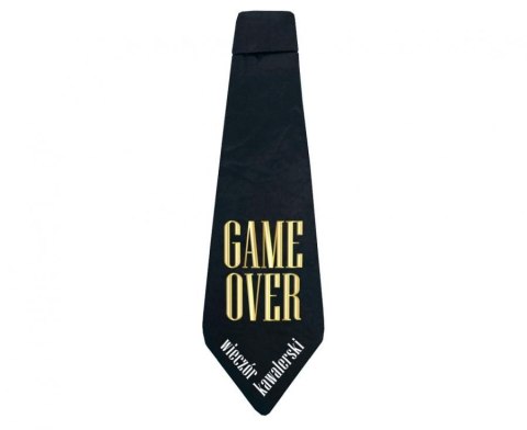 Godan Akcesoria do kostiumów Krawat Game Over - B&G Party, 10x32 cm Godan (YH-KGAO)