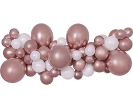 Godan Girlanda balonowa DIY Różowo-złota, 65 szt. Godan (031393)