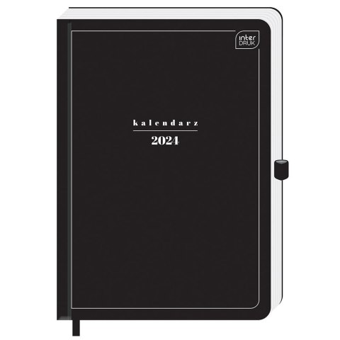 Interdruk Kalendarz książkowy (terminarz) 5902277338044 Interdruk MAT+UV A5/384 A5 (Black)