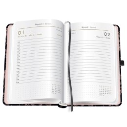 Interdruk Kalendarz książkowy (terminarz) 5902277338051 Interdruk METALIC A5/384 A5 (BRIDS)