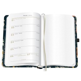 Interdruk Kalendarz książkowy (terminarz) 5902277338082 Interdruk MAT+UV A5/192 A5 (BOTANIC)
