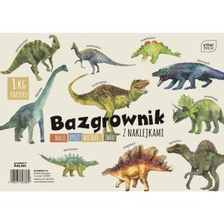 Interdruk Zestaw plastyczny Interdruk Dinozaury 5902277323385 (A4)