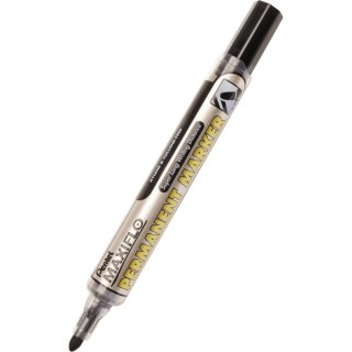 Pentel Marker permanentny Pentel NLF50 czarny 1,0-1,6mm okrągła końcówka