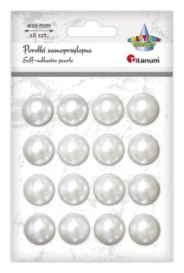 Titanum Kryształki Titanum Craft-Fun Series 16 sztuk, 20mm perłowy (23mH03142)