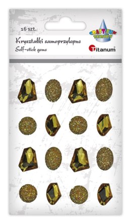Titanum Kryształki Titanum Craft-Fun Series 16 sztuk złote (23mH03146)