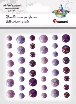 Titanum Kryształki Titanum Craft-Fun Series 42 szt fioletowe (23mH0379)