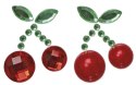 Titanum Kryształki Titanum Craft-Fun Series 8 szt cherry czerwono-zielony (23mH0301)